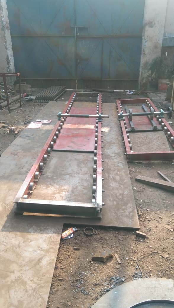 Sliding Door for Boiler